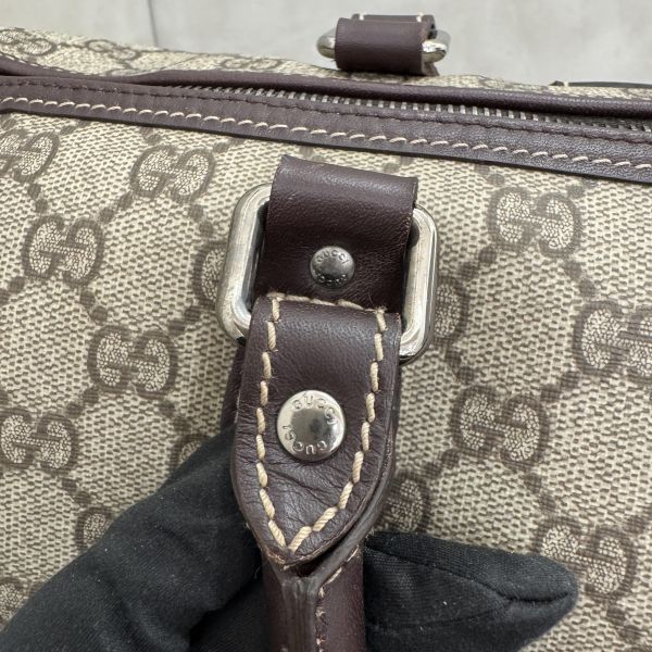 Gucci 古馳 GG supreme 帆布公事包 