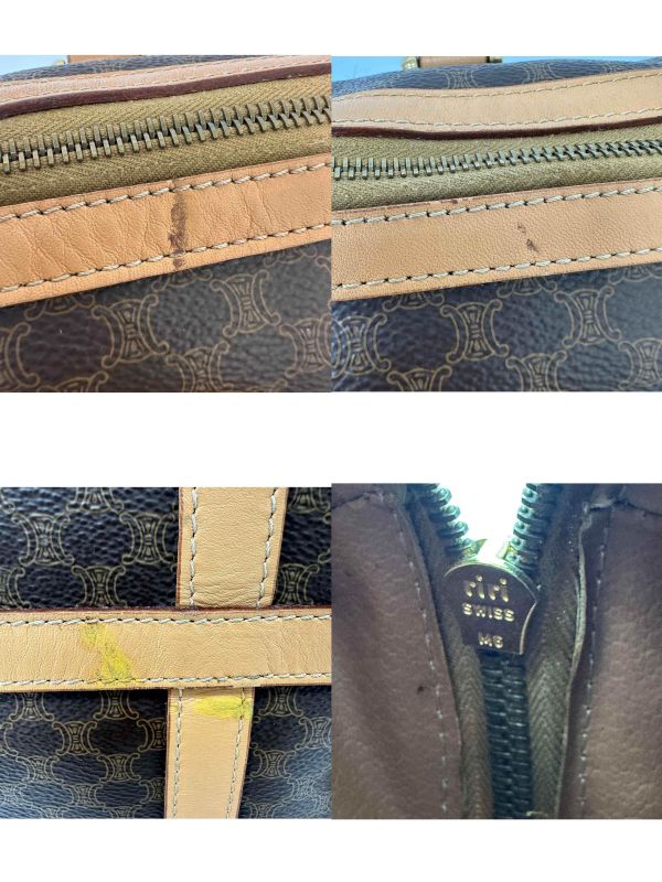 Celine 賽琳 Macadam 系列 經典老花波士頓包 