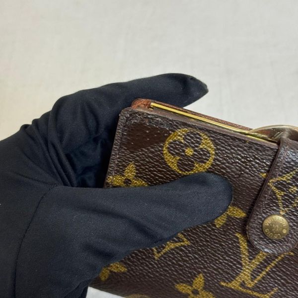 Louis Vuitton 滿版老花短夾 