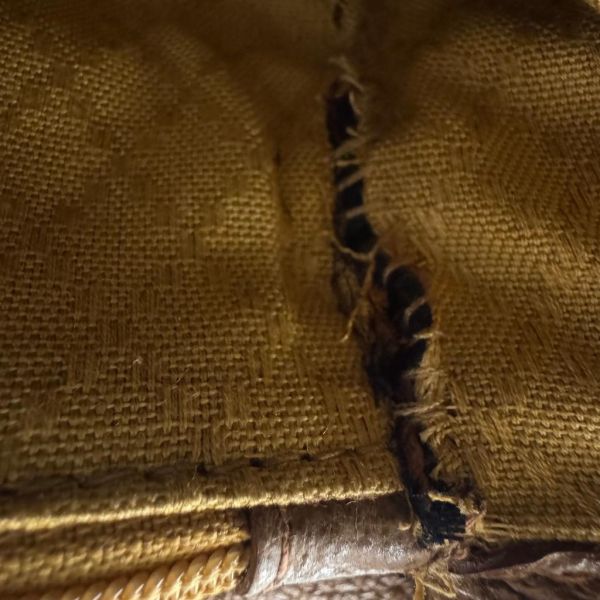 Gucci 竹節麂皮手提包 