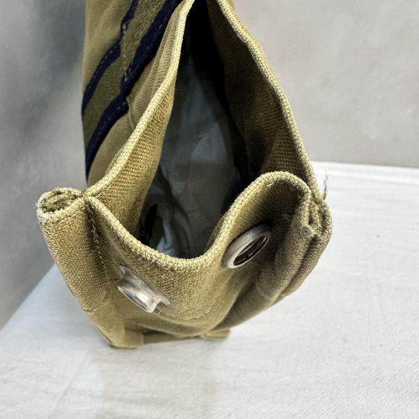 Hermès 中古綠色小號帆布手袋 