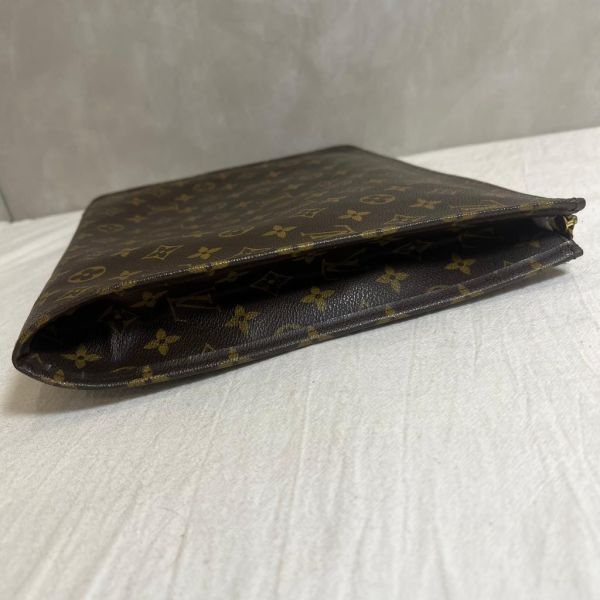 Lv 经典老花手拿包 
