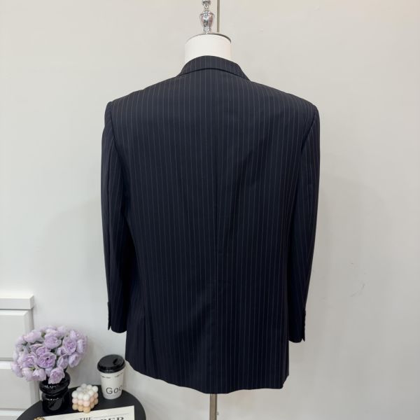 Givenchy 條紋男士西裝外套 