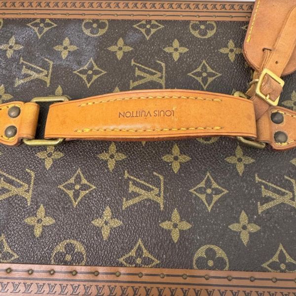 Louis Vuitton 古董老花硬殼手提化妝箱 