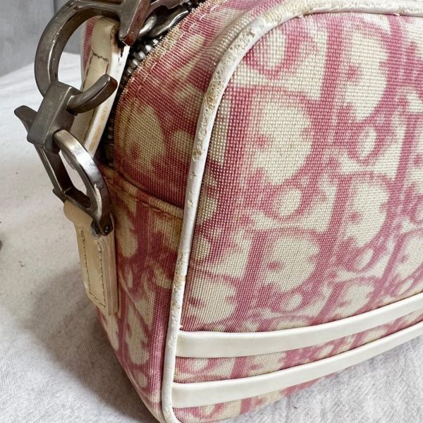 Dior 粉色運動休閒包 