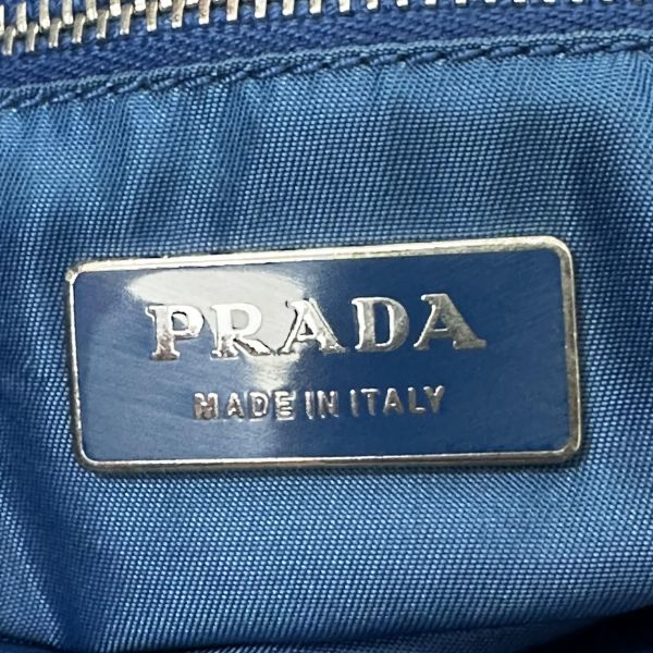 PRADA 寶藍色托特包 