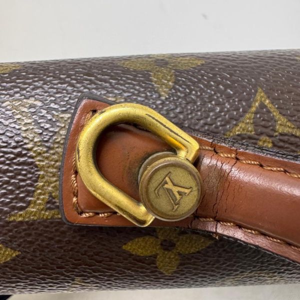 Louis Vuitton 紅皮老花 手提公事包 