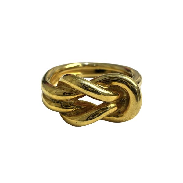 Hermes 中古金屬絲巾圍巾戒指 