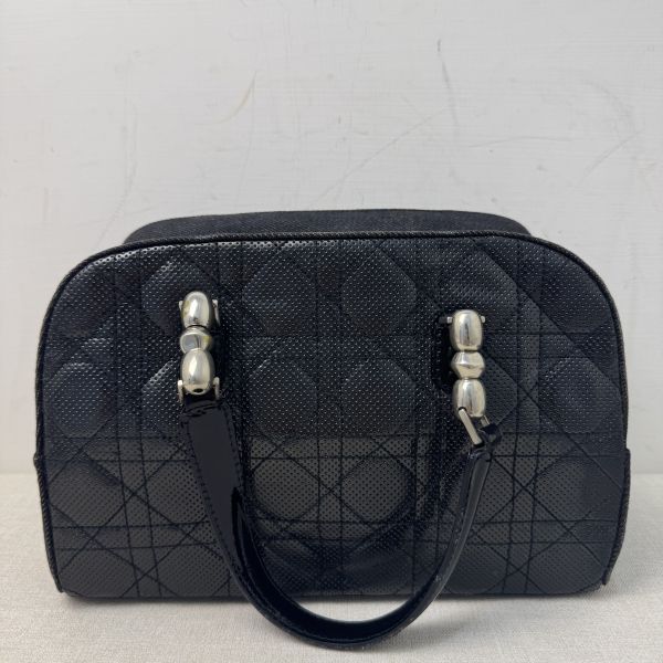 Dior 迪奧 菱格波士頓手提包 