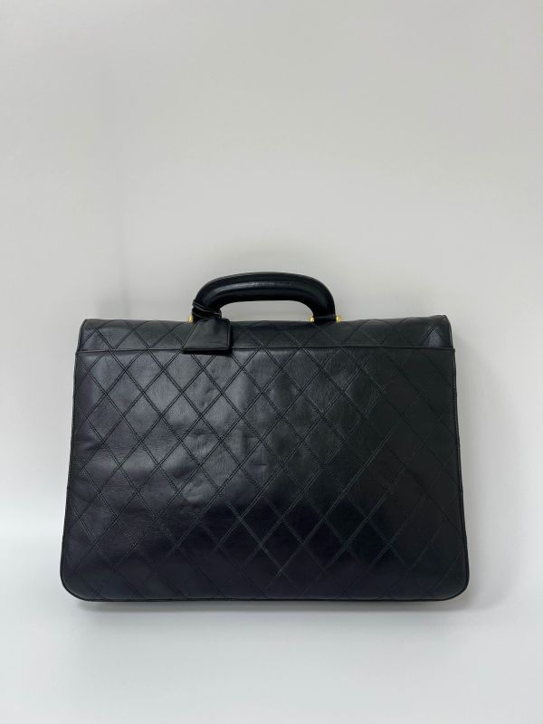 Chanel 菱格紋公事包 