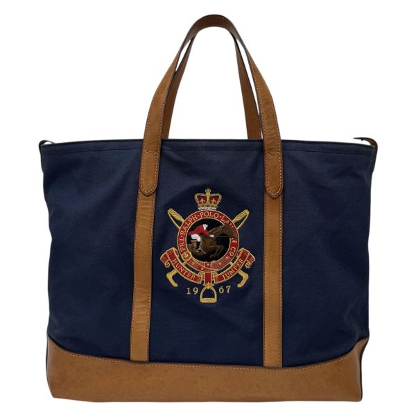 Ralph Lauren polo 學院風托特包 