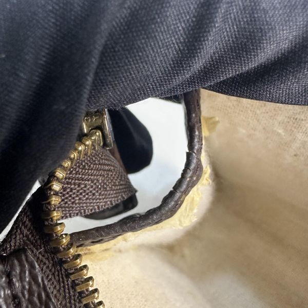 Louis Vuitton 中古老花迷你洗漱手拿包 