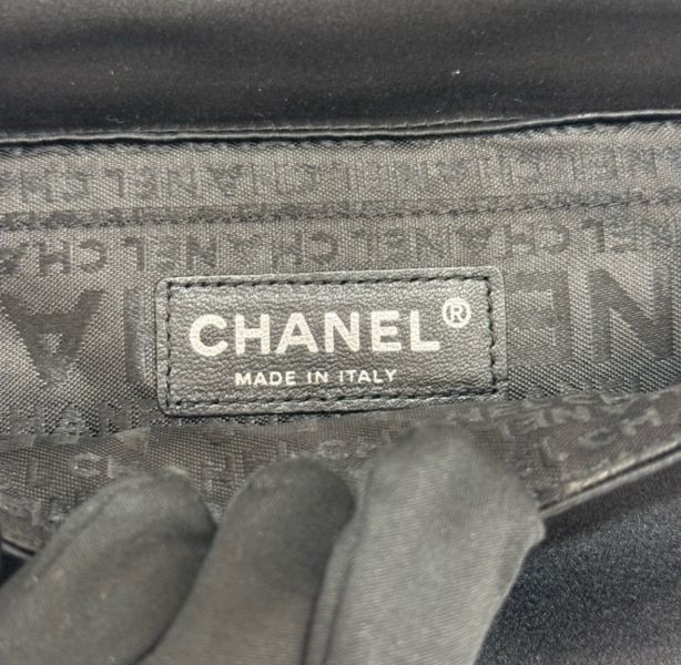 Chanel 限量款絲綢網布鏡子包 