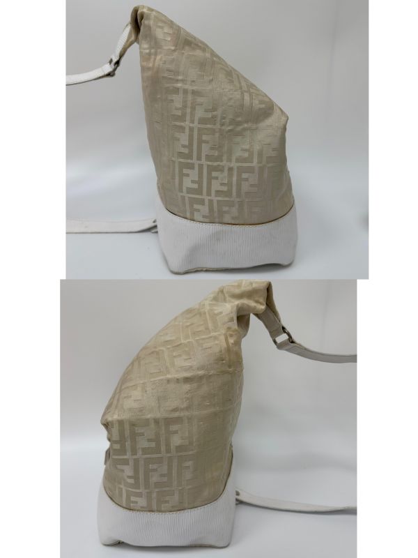 Fendi 奶茶色法棍包 