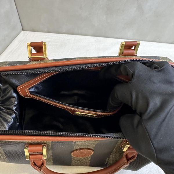 Fendi 芬迪 經典 Pequin 系列迷你波士頓包 