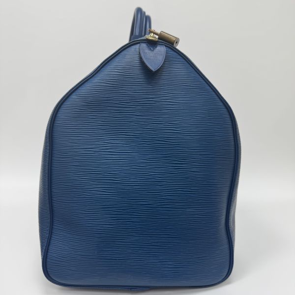 Louis Vuitton Keepall 50藍色旅行袋 
