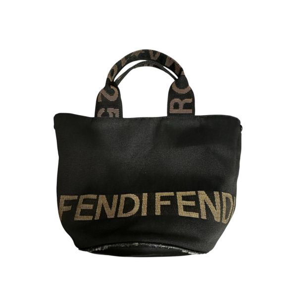 Fendi復帆布水桶迷你托特包 