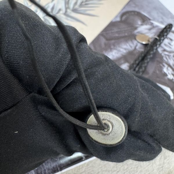 Bottega Veneta 黑色編織掛繩 