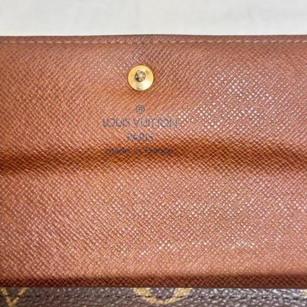 Louis Vuitton 滿版老花中夾 