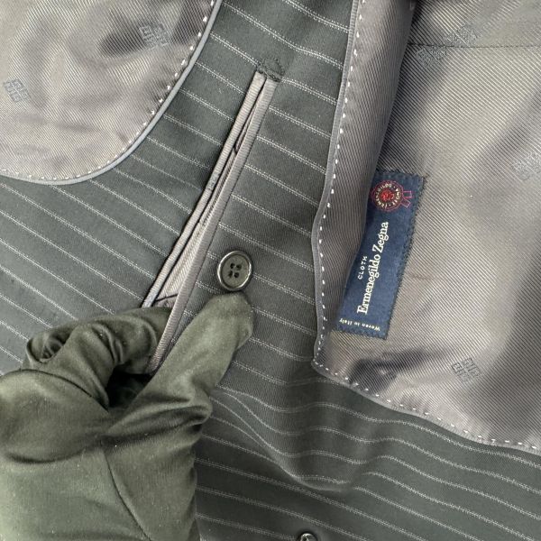 Givenchy 條紋男士西裝外套 