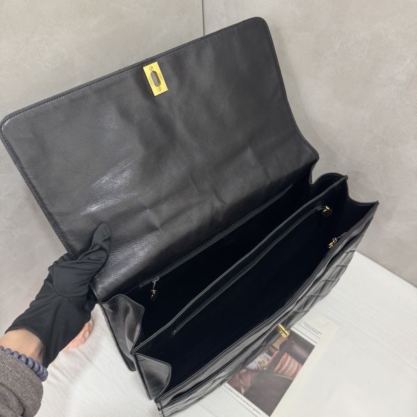 Chanel 手提黑色公事包 