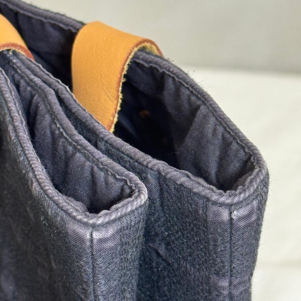 Hermès  斜背雙子星牛仔布包 