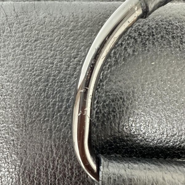 Gucci 古馳 黑色皮革化妝包 