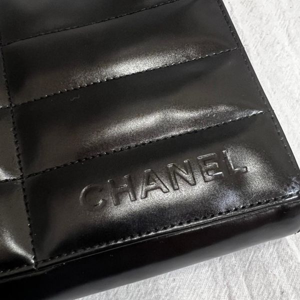 Chanel 黑色長方肩背包 