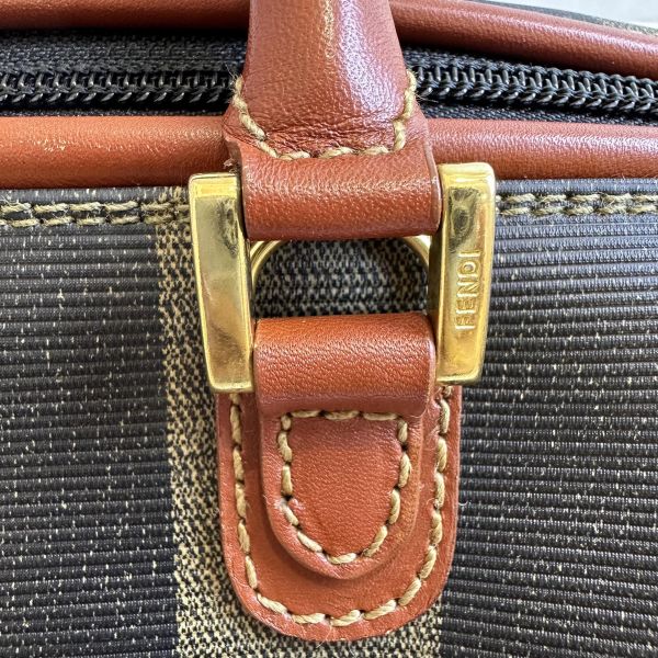 Fendi 芬迪 經典 Pequin 系列迷你波士頓包 