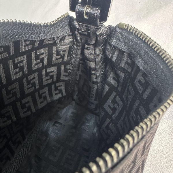 Fendi Zucchino 帆布手拿包 