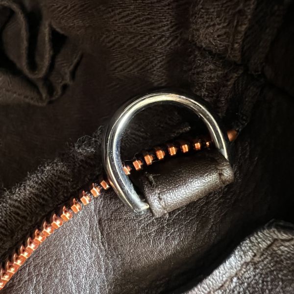 Hermès 咖色手提肩背包 