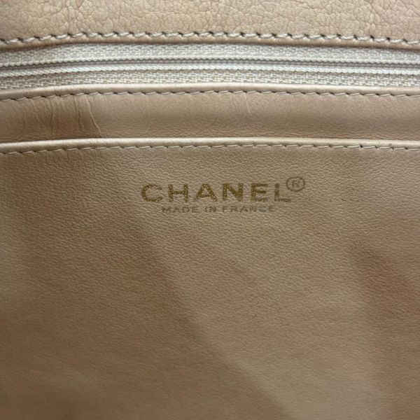Chanel 冰格拼皮托特包 
