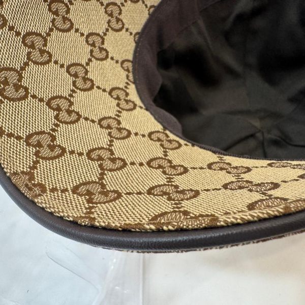Gucci 帆布雪莉線棒球帽 