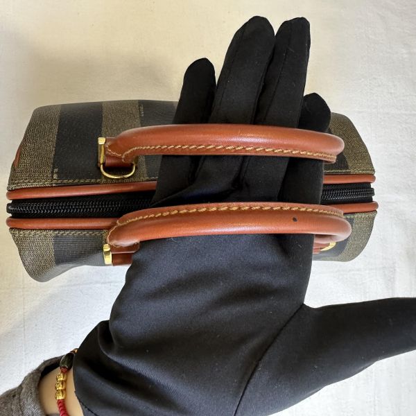 Fendi 芬迪 經典 Pequin 系列迷你波士頓包 