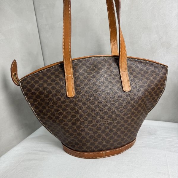 Celine 老花貝殼托特包 