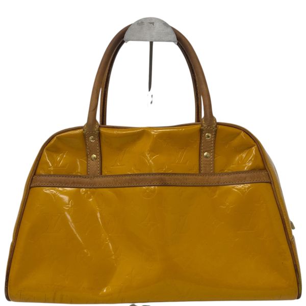 Louis Vuitton路易威登 芥末黃漆皮系列 手提包 