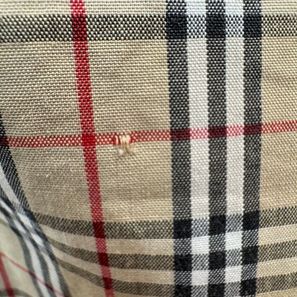 Burberry 七分袖格紋襯衫 