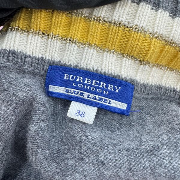 Burberry 學院風V領針織衫 
