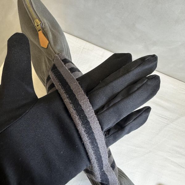 Hermès 愛馬仕 灰色帆布Fourre Tout Porte Documents 商務包 