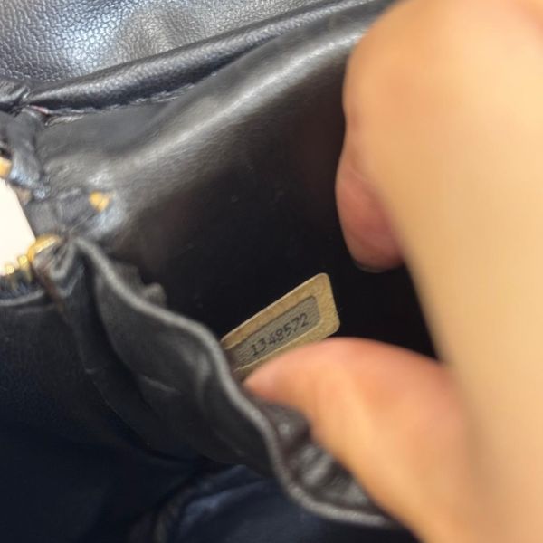 Chanel 小羊皮手提化妝包 