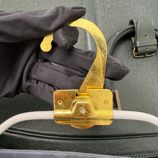 Louis Vuitton 墨綠色 衣服收納手提旅行袋 