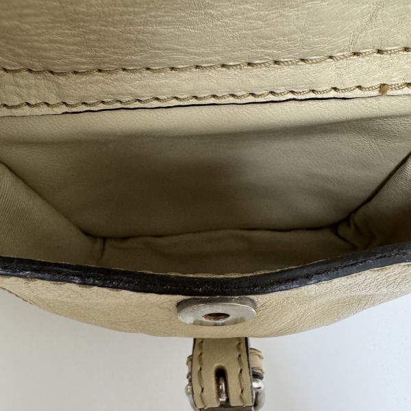 Chloe Edith Bag 米白前口袋手提包 