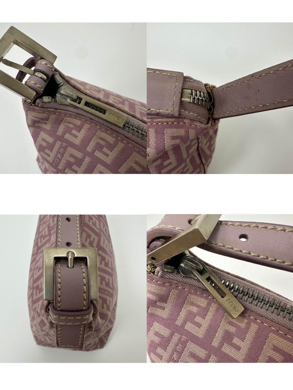Fendi 芬迪 淺紫色迷你手拿包 