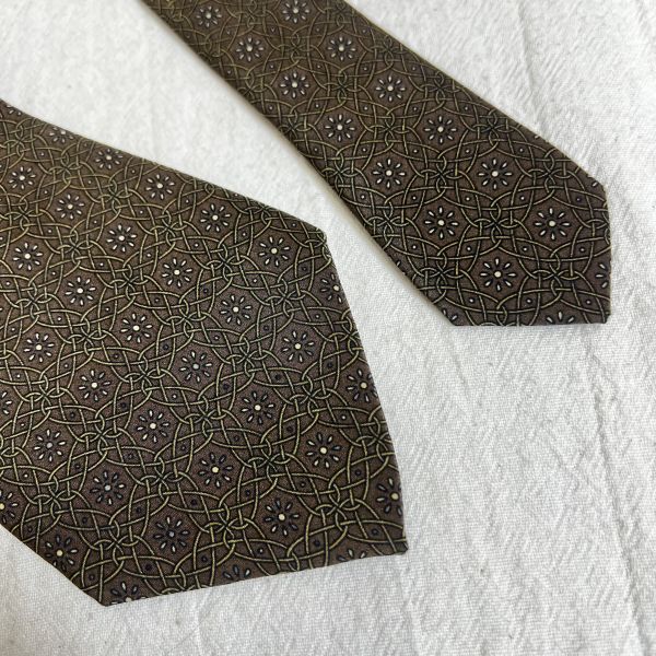 Hermès花點鏈條領帶 （中古） 