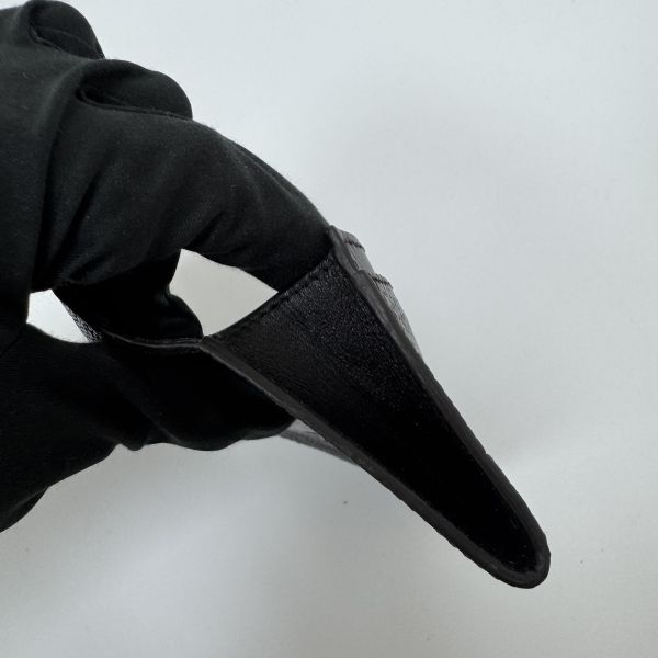 TODS 黑色鱷魚皮卡包 