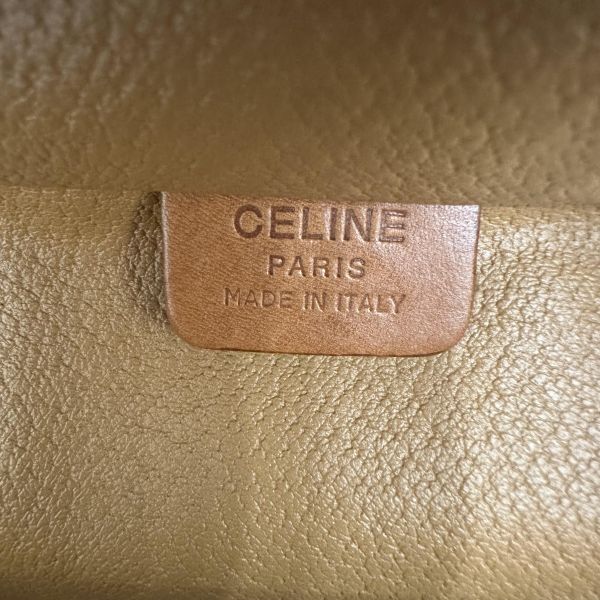 Celine凱旋經典老花化妝包 