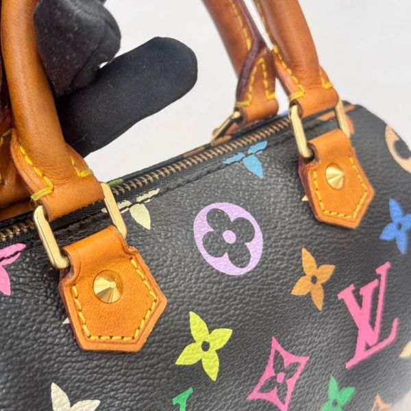 Louis Vuitton Vintage 黑三彩 speedy nano 