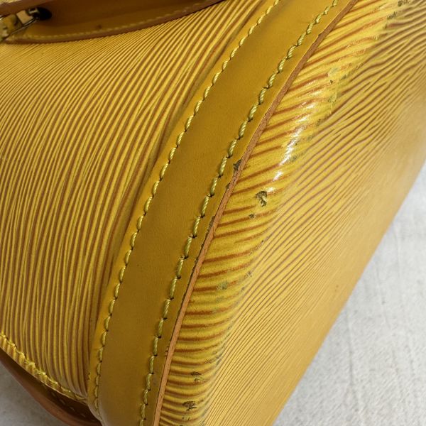Louis Vuitton 黃色Epi雙肩背包 