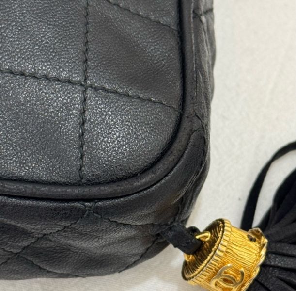 Chanel 菱形流蘇小包 