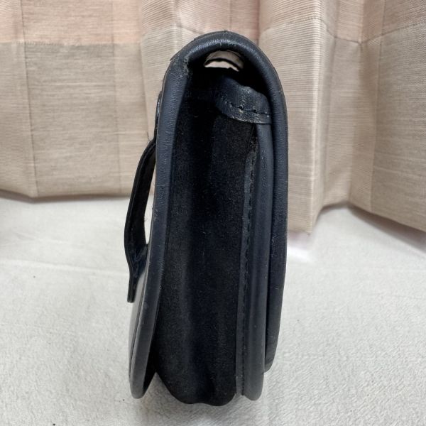 Gucci麂皮馬銜扣腰包 